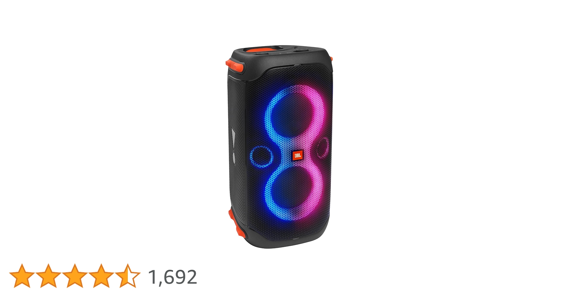 JBL Partybox 110, Wireless Bluetooth Party Speaker, 160W Monstrous